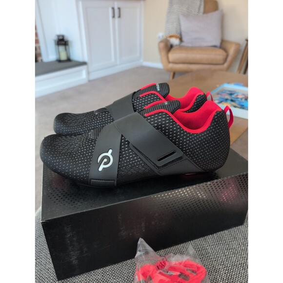 Brand new Peloton Altos Cycling shoes with look delta cleats + box US men\'s 10.5 main image 7